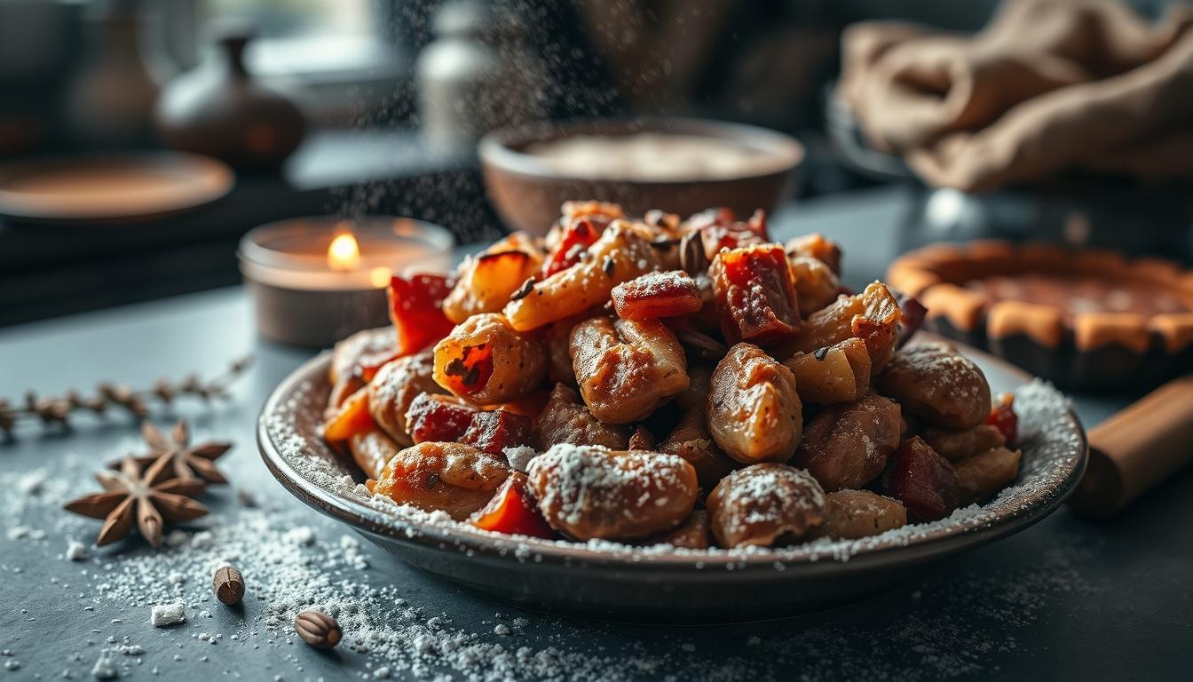 Home cook preparing ingredients in the kitchen