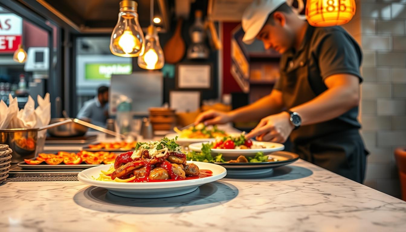 Fresh ingredients for healthy home cooking